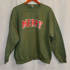 Christmas Sweater | Women’s XLarge | Green & Red